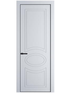 36PE (Цвет профиля: черный матовый ral9005, Цвет: вайт)