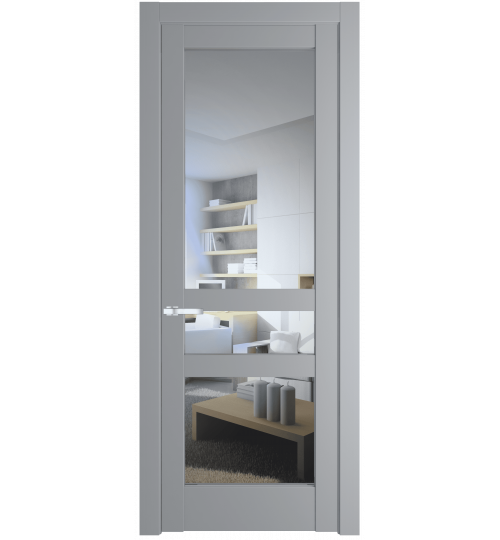 Профильдорс  4.5.2PD (Стекло: прозрачное, Цвет: смоки) Смоки Прозрачное